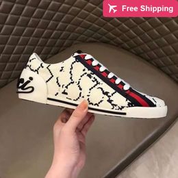 The latest sale high quality mens retro low-top printing sneakers design mesh pull-on luxury ladies fashion breathable casual shoes ggitys OVXB