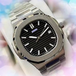 Popular Military Men Big Size Watches Square Dial Face Stainless Steel Clock Quartz Automatic Day Date Time Chain Bracelet Calendar Watch Relogio Masculino