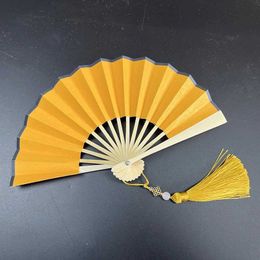 Chinese Style Products Chinese Colour Blank Paper Fold Fan Red Folding Hand Held Fan Pink Mini Foldable Fan for Kids DIY Wedding Decoration