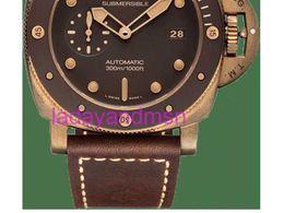 Automatic Mechanical Penaria watches Box new stealth series bronze automatic mechanical luxury watch mens PAM00968 With Original