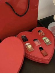 Perfume heart six-piece set 7.5ml the rest of one's life is bright red love love jade dragon tea fragrance my way love /quicksand version suzhou peony prompt delivery