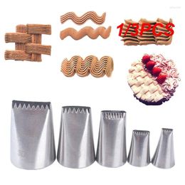 Baking Tools 1/3PCS Set Stainless Steel Cake Icing Piping Nozzle Basket Weave Pastry Tips Cream Cupcake For Sugar Craft Decorating