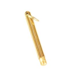 Gold Color Earpick Snuff Snorter Sniffer Powder Spoon Portable Key Ring Shovel Wax Scoop Hookah Shisha Herb Smoking Pipe Accessori1727467