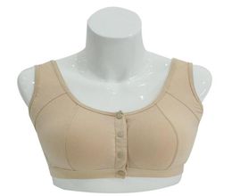 Front Closure Vest Design Mastectomy Bra for Silicone Breast Form Artificial Prosthesis Silicon Boobs 60311811818