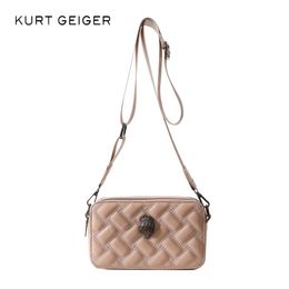 Kurt Geiger Shoulder 2024 Designer Camera Bags Fashion Trendy Ladies Zip Letter Small Square Bag Brand Women Handbag