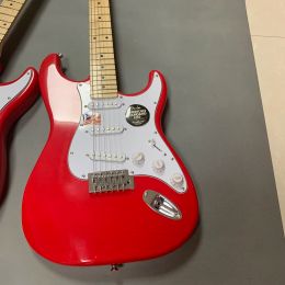 Guitar Factory direct supply, classic style, Customised version of electric guitar, hot red, free delivery