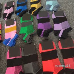 Wholesale-New Fast Dry Socks Unisex Short Socks Adult Ankle Sock Cheerleader Socks Multicolors Good Quality With Tags 267m