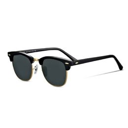 Men Classic Brand Retro women Designers Sunglasses 2022 Luxury Designer Eyewear Club Bands master Metal Frame Polaroid Lens With Box Ca 219S