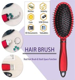 Hair Brush Secret Stash Box Safe Diversion Secret Security Hidden Valuables Hollow Container Home Secretly Compartment308E1717330