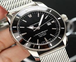 Black Gold Sport Black Mechanical Automatic Super ocean Dive 46mm Mens Designer Watch Man Watches Men Wristwatches2653785