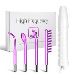High Frequency Machine Argon Gas Violet Purple Light Acne Remover inflammation Massager Face Skin Care Beauty Spa Wand 2112316657245