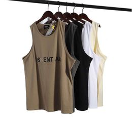 Mens Designer Vest Fashion Pure Cotton High Quality Sleeveless Men Womens T Shirt Fitness Running Sports Summer Loose Tank Top High Quality 43545