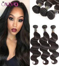 Superior Suppliers 9a Brazilian Virgin Hair Extensions 6 Weaves Bundles Body Wave Human Hair Wefts Soft Body Wave Raw Indian Top R2175317