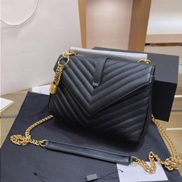10A Fashion Designer SS Lady Bag Leather Body Saddle-Bag Purse Luxury Top Quality 2024 Women Fashion Cross Patent Bags Cover Ladies Fas Dlxl