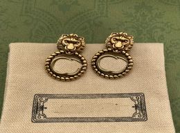 Designer Hoop Stud Earrings For Women Earring Luxurys Designers Love Gold Earrings Letters Diamond Studs Luxury Jewelry1424808