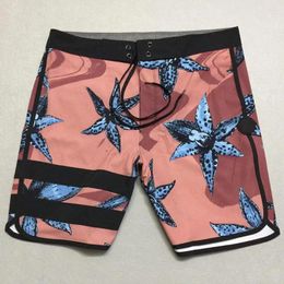 Men's Shorts Brand Bermuda Surf Pants Swim Beach Elastic Trunks Quick-Dry Waterproof Casual Boardshorts E937