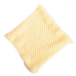 Blankets Born Pography Prop Baby Blanket Knitted Po Shoot Pineapple Pattern Kids Wrap- Maternity Mat