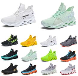 men running shoes breathable trainers wolf grey Tour yellow teal triple black white green mens outdoor sports sneakers forty-nine