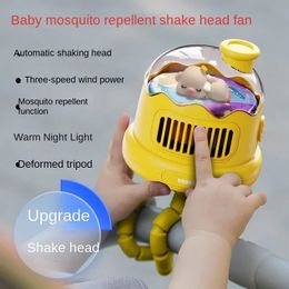 Student Dormitories Quiet Usb Clip Octopus Fan for Kids Hand-held Stroller Clip Fan for Refreshing 240508