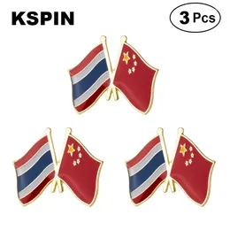 Brooches Thailand & China Lapel Pin Pins Flag Badge Brooch Badges