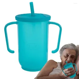 Bowls Adult Sippy Cup Cups For Elderly And Special Needs With Handle Straw Lightweight Baby