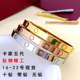 Trendy and fashionable design bracelet Classic Bracelet for Men Womens Generation 18K Rose Gold with cart original bracelet