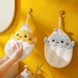 Towels Robes Cartoon Animal Hand Towels Microfiber Absorbent Soft Dishcloth Children Cute Towel Handkerchief For Home Kitchen Bathroom