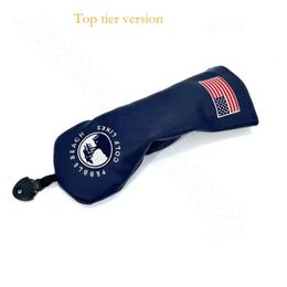 Golf Small Tree Pattern Head Cover Driver Covers Fairway Wood Hybrid Putter Cover Pu Leather 951