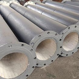 Wear-resistant pipe Elbow Lining ceramic Wear and corrosion resistance Pipe for conveying large particles and high speed fluids Customised product