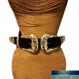 New Fashion Female Vintage Strap Metal Pin Buckle Leather Belts For Women elastic sexy hollow out wide waist belts Factory price expert 286Q