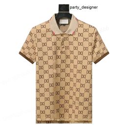 Popular Designer Polo Shirt Summer Men Shirts Embroidered Letters Luxury Mens Casual Business Tee England Style Man Tops Asian Size M--xxxl ggitys ZHBU