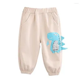Trousers Spring Autumn Baby Girls Clothes Children Boys Casual Cartoon Pants Kids Toddler Cotton Costume Infant Sportswear