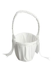 Wedding Basket Flower Girl Basket for Ceremony Wedding Decoration Love Case SatinGirl Basket Container3896097