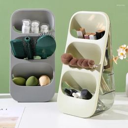 Storage Boxes Ins Luxury Cosmetics Rack Desktop Dressing Table Sorting Student Stationery Lipstick Makeup Brush Box
