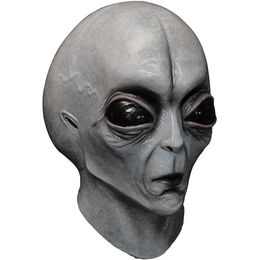 Party Masks UFO space props helmet masks Halloween role-playing alien latex heads funny horror party costumes Q240508