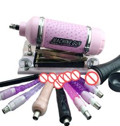 Automatic Love sex Machine Gun Telescopic Sex Gun vibrators for females Sex Products For Women and man with many dildos7228091