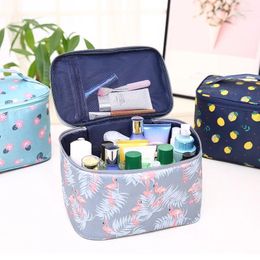 Cosmetic Bags Waterproof Portable Women Makeup Bag High Capacity Toiletries Organiser Storage Cases Zipper Wash Beauty Pouch Travel