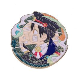 Anime Figures Enamel Pins Badge Brooch Backpack Bag Collar Lapel Decoration Jewellery Gifts for Friends