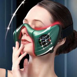 Home Beauty Instrument V-shaped facial massager improves beauty tools mask is used for women chin exercise products 9 functions Q240508