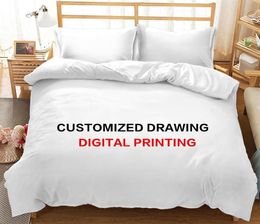 3D pillow case duvet cover designer bed comforters sets 121627583729