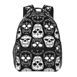 Backpack Women Day Of The Dead Skulls Fashion Bag For Men School Bookbag Mochila