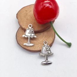 Charms Fashion 23 Pcs Desk Lamp Pendants Fit DIY Handmade Necklace Earring Bracelet Jewellery Making