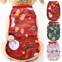 Dog Apparel Christmas Clothes Year Pets Dogs Clothing For Small Medium Costume Chihuahua Pet Shirt Warm Yorkshire