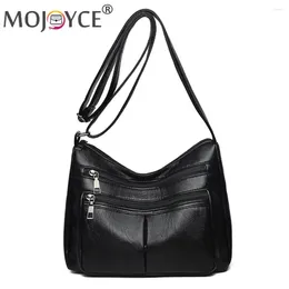 Totes Solid Colour Shoulder Messenger Bag Women Handbags Bags Fashion Simple PU Leather Crossbody Clutch