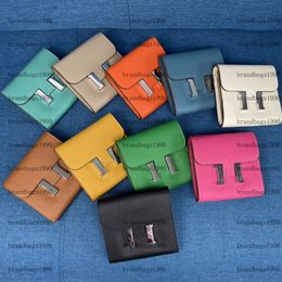 Top quality Soft Togo Constan Purse Cowskin Short Wallets Silver Hardware Leather Women Card holders Purses Fashion Bags 213B