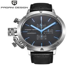 Original PAGANI DESIGN Sports Watches Men Multifunction Dive Unique Innovative Chronograph QuartzWatch Men Relogio Masculino5886204