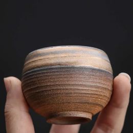 Japanese Style Ceramic Coffee Cup Porcelain Personal Single Pottery Tea Cups Drinkware Wine Mug Water Mugs Gift Wholesale 240508