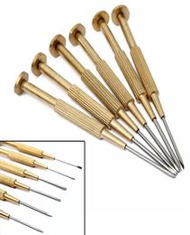 6pcsLot Precision Jewellers Watch Screwdrivers Set Kit Phillips Flat Repair Tools The Quality For Watchmaker5343893