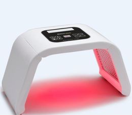 Korea Portable OMEGA Light led pdt Therapy Red Blue Green Yellow Face body Light Potherapy Lamp facials Machine facial rejuvena7785882