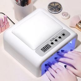 Nail Dryers LULAA Foldable 360W Drying Lamp Manicure UV Dryer Curing Gel Polish With USB Smart Timer Sun Light Art Tools